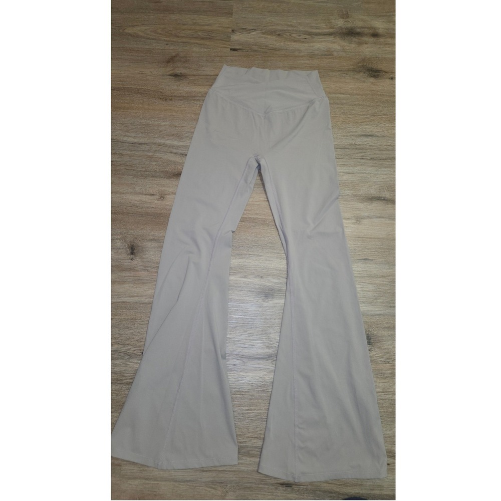 Kimberly C size S Flare Bootcut Leggins Pants Tan